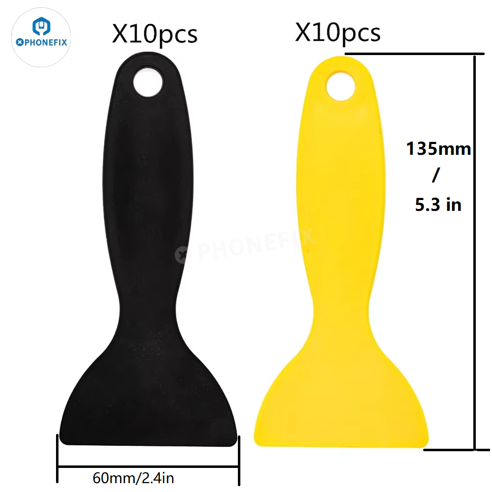 Print Removal Spatula - 10 stücke 6 cm Kunststoff Schaber