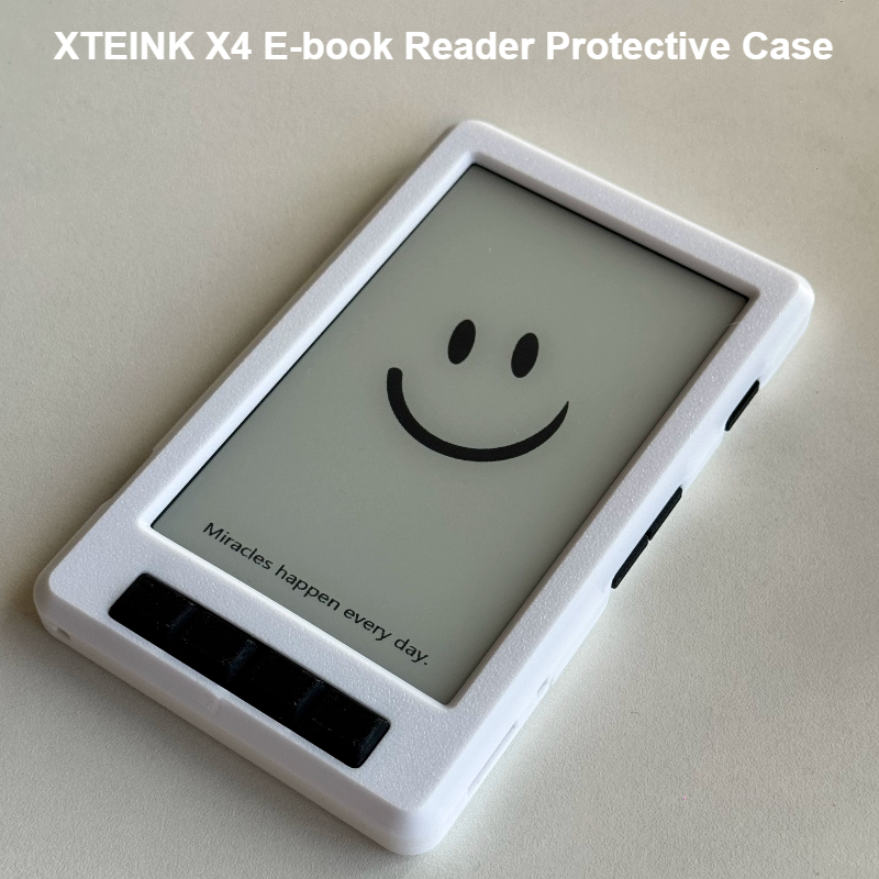 3D Printing Ebook - XTEINK X4 E-Book-Reader-Schutzhülle, All-inclusive-Hülle, 3D-Druck, Anti-Drop-