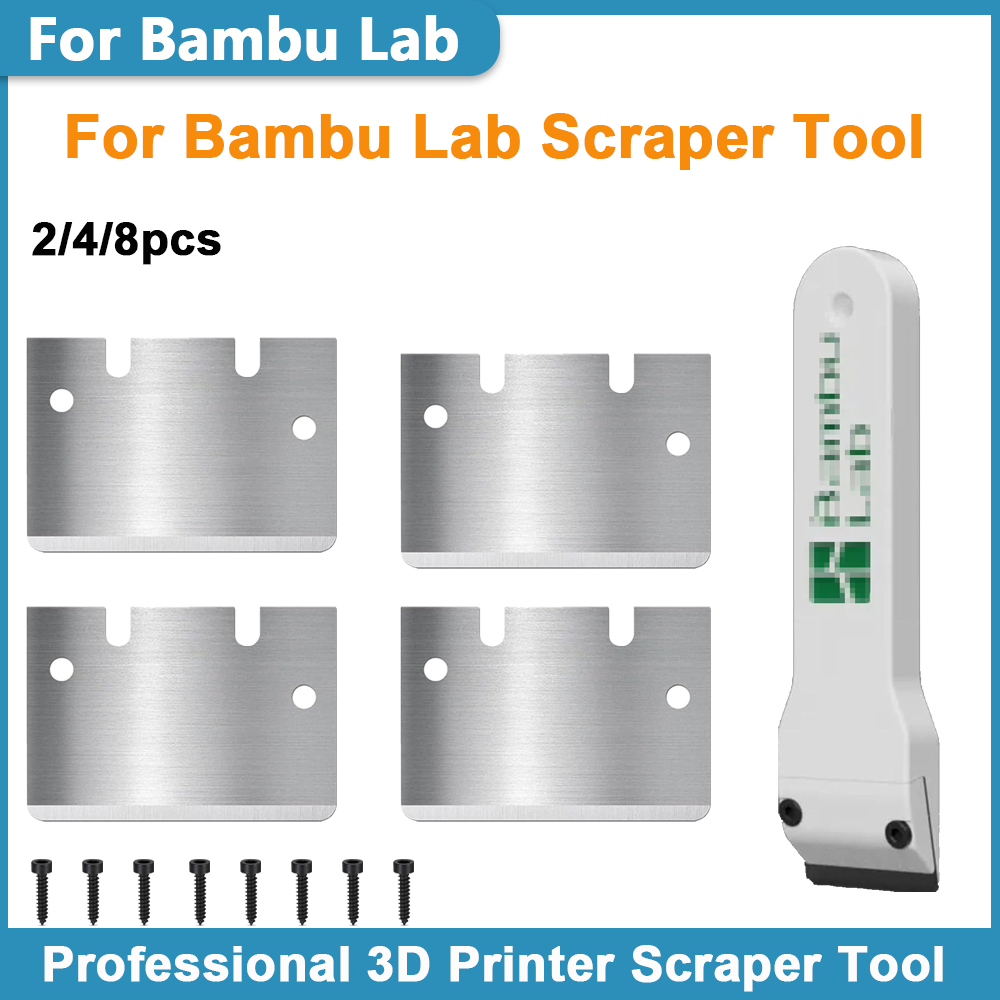 Print Removal Spatula - Professioneller 3D-Drucker-Schaber aus Metall, 3D-Drucker-Entfernungsspatel für