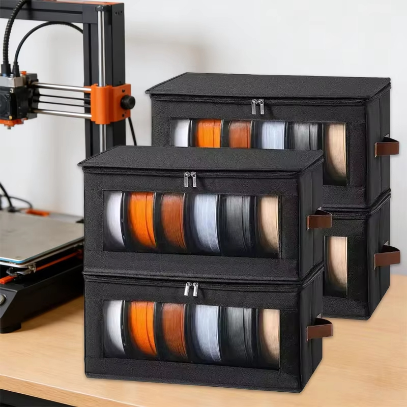 3D Printing Industry - Filament-Aufbewahrungstasche - 3D-Drucker Filament-Aufbewahrungsbehälter, 3D-Druckzubehör-Halterung für