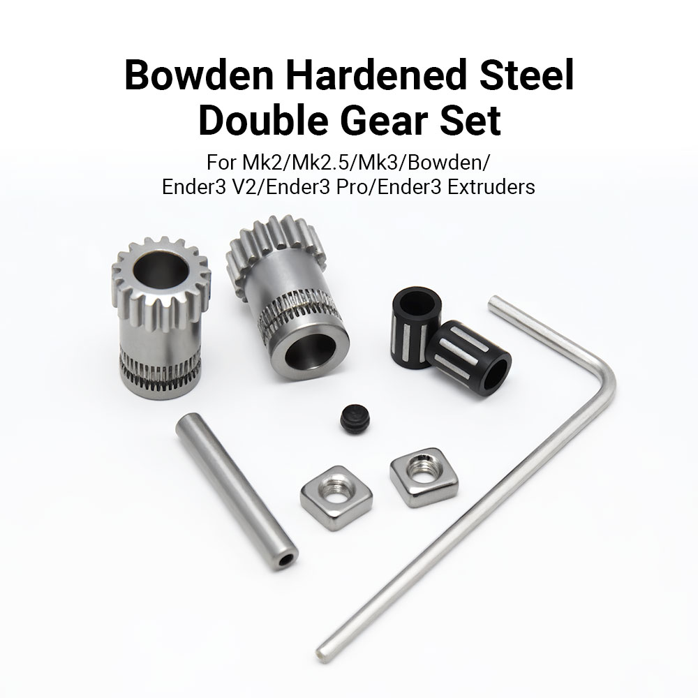Ender 3 Upgrade Kit - Doppelantriebs-Zahnradsatz für Ender3 V2/Pro, Btech-Upgrade aus