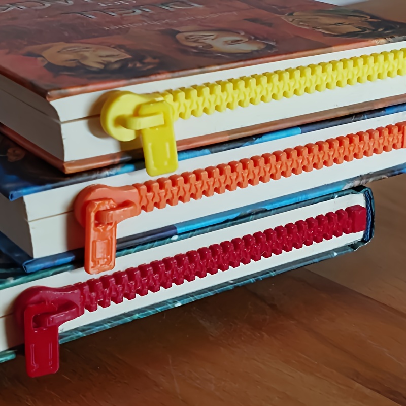 3D Printing Ebook - 3D-Gedrucktes Reißverschluss-Lesezeichen für Bücher, E-Reader, Tagebücher,
