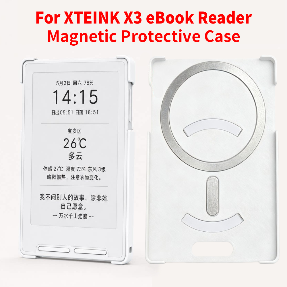 3D Printing Ebook - Schutzhülle mit Magnetring für XTEINK X3