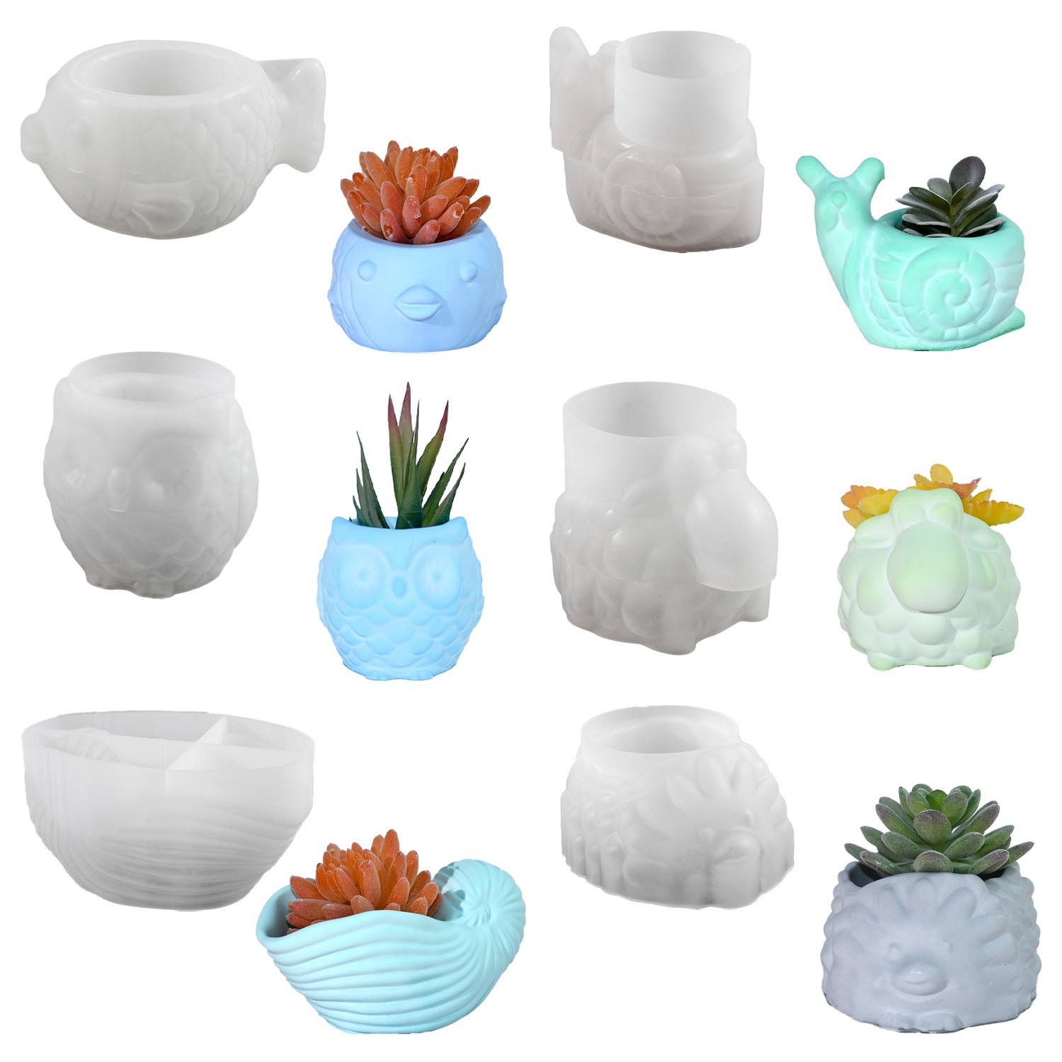 3D Tier Blumentopf Silikonform – 3D Printing Vase Bewertung und Preis