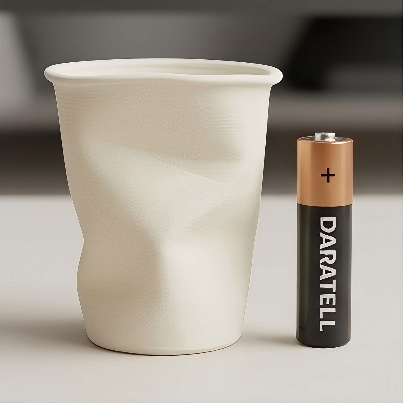 Gekräuselter gedrehter Becher- – 3D Printing Vase Bewertung und Preis