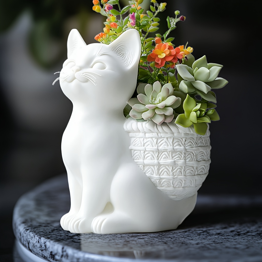 DIY 3D Hockende Katze Sukkulen – 3D Printing Vase Bewertung und Preis