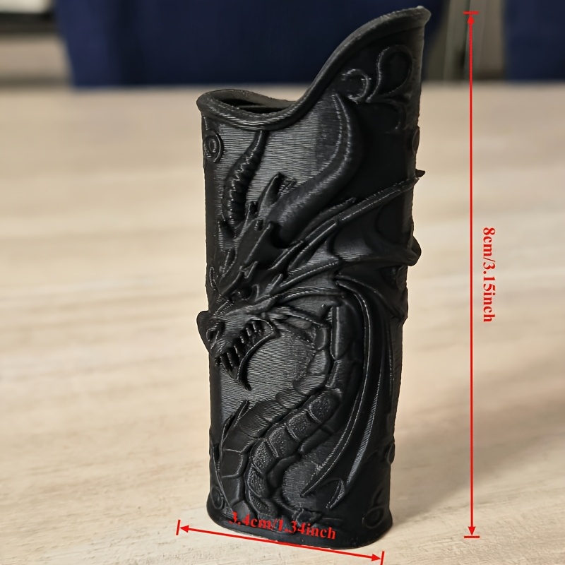 Gotische Geprägte Drachen-Feue – 3D Printing Examples Bewertung und Preis