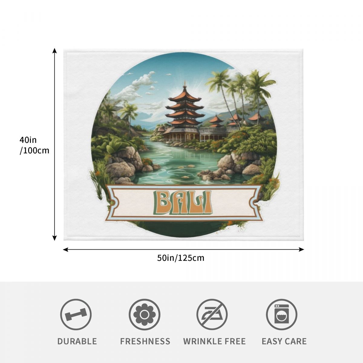 Bali Indonesia Überwurfdecke,  – 3D Printing Indonesia Bewertung und Preis