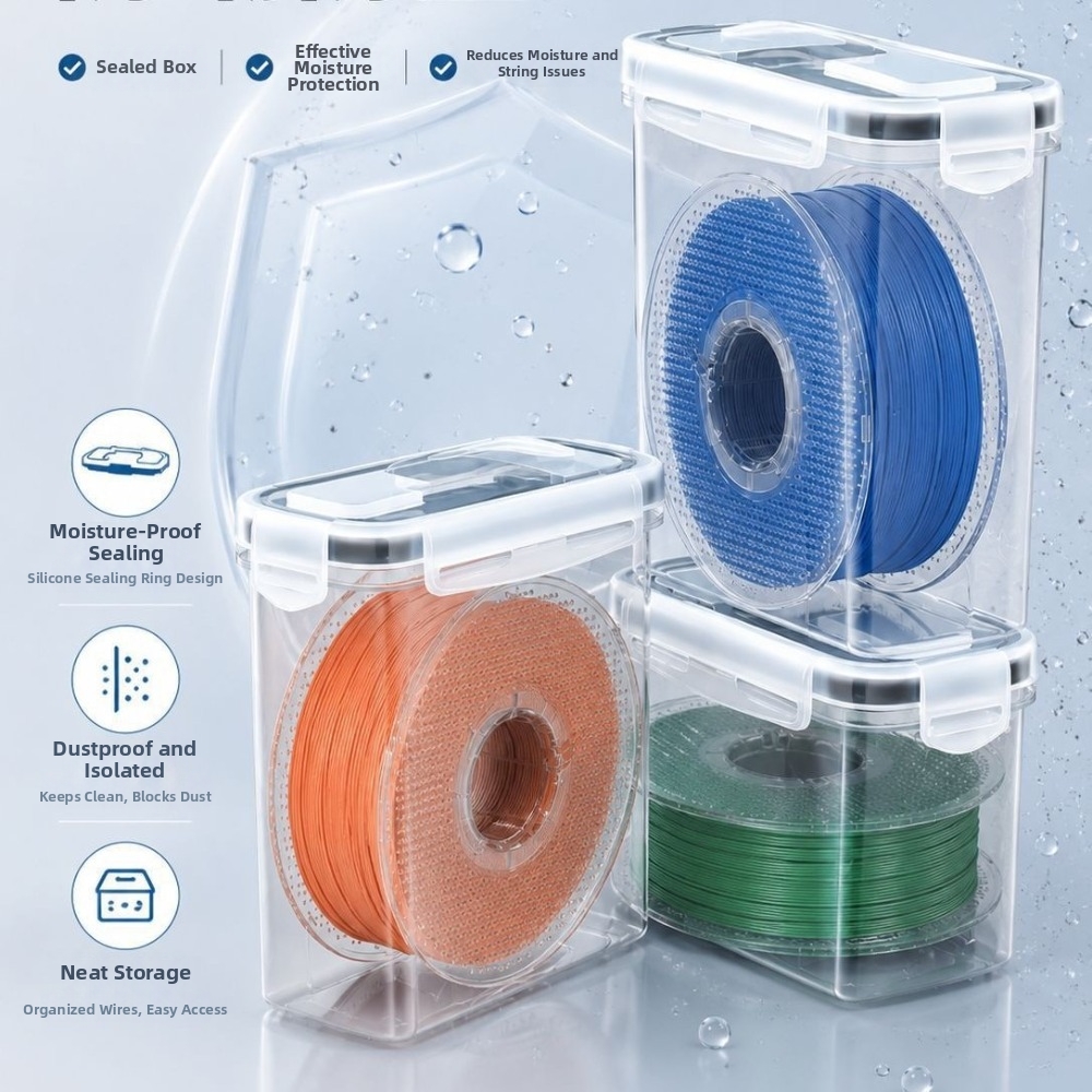 Transparenter Filamentbehälter – 3D Printing With Pp Bewertung und Preis