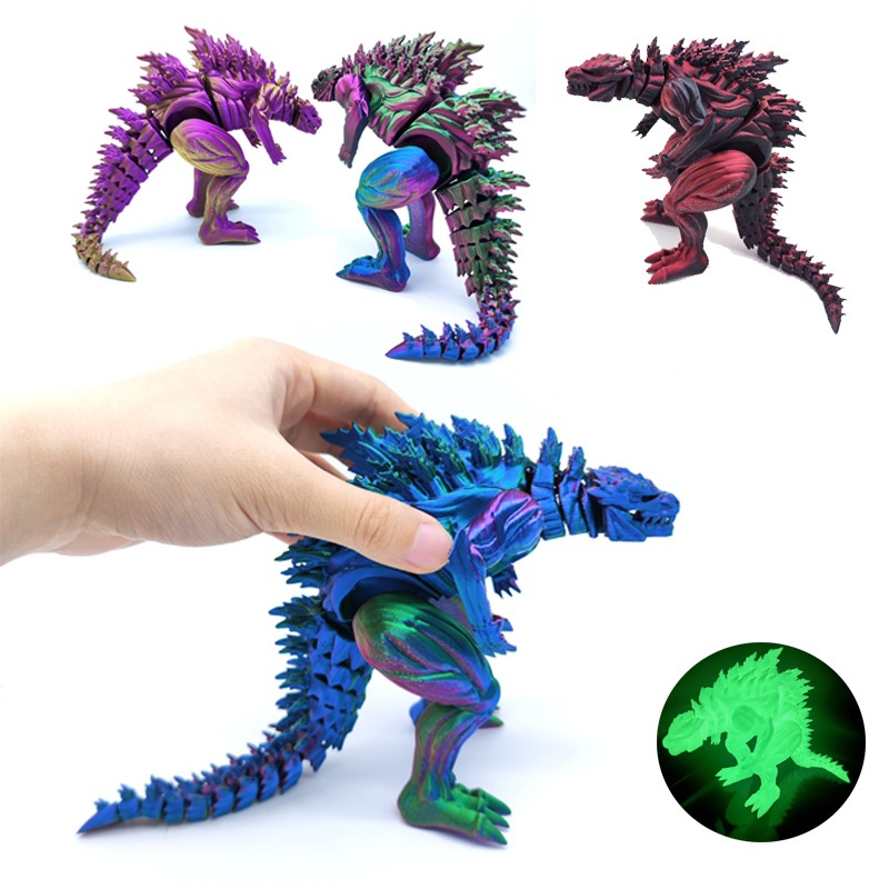 3D-gedruckte Muskel-Dinosaurie – 3D Printing Examples Bewertung und Preis