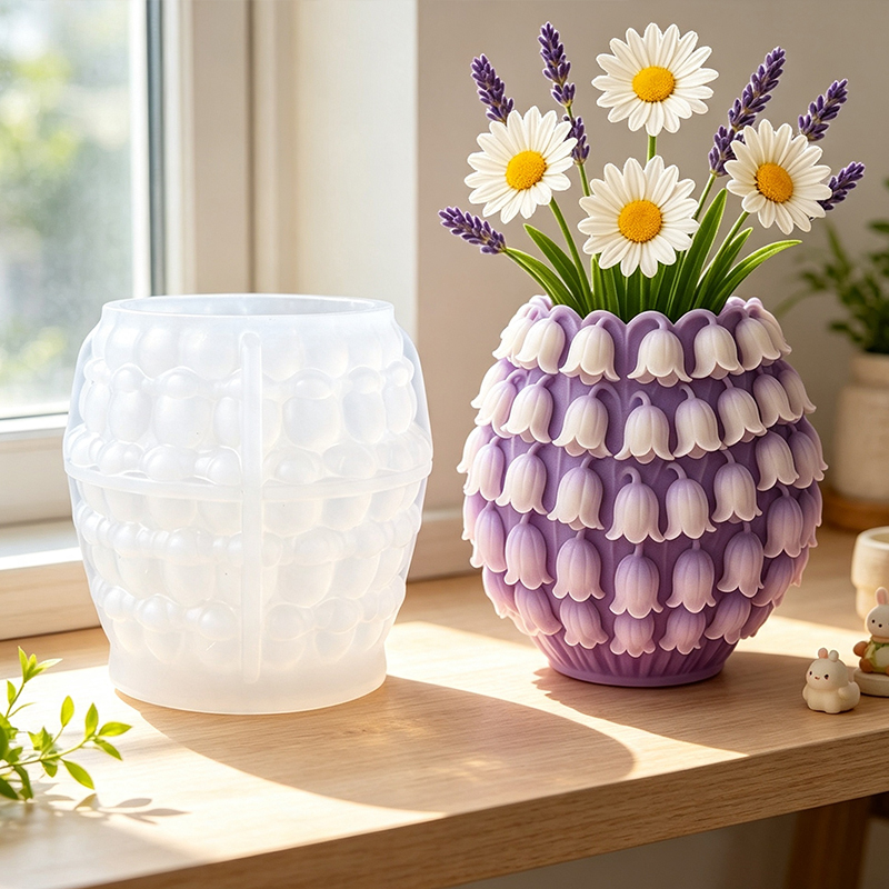 3D Maiglöckchen-Vasen-Silikonf – 3D Printing Vase Bewertung und Preis
