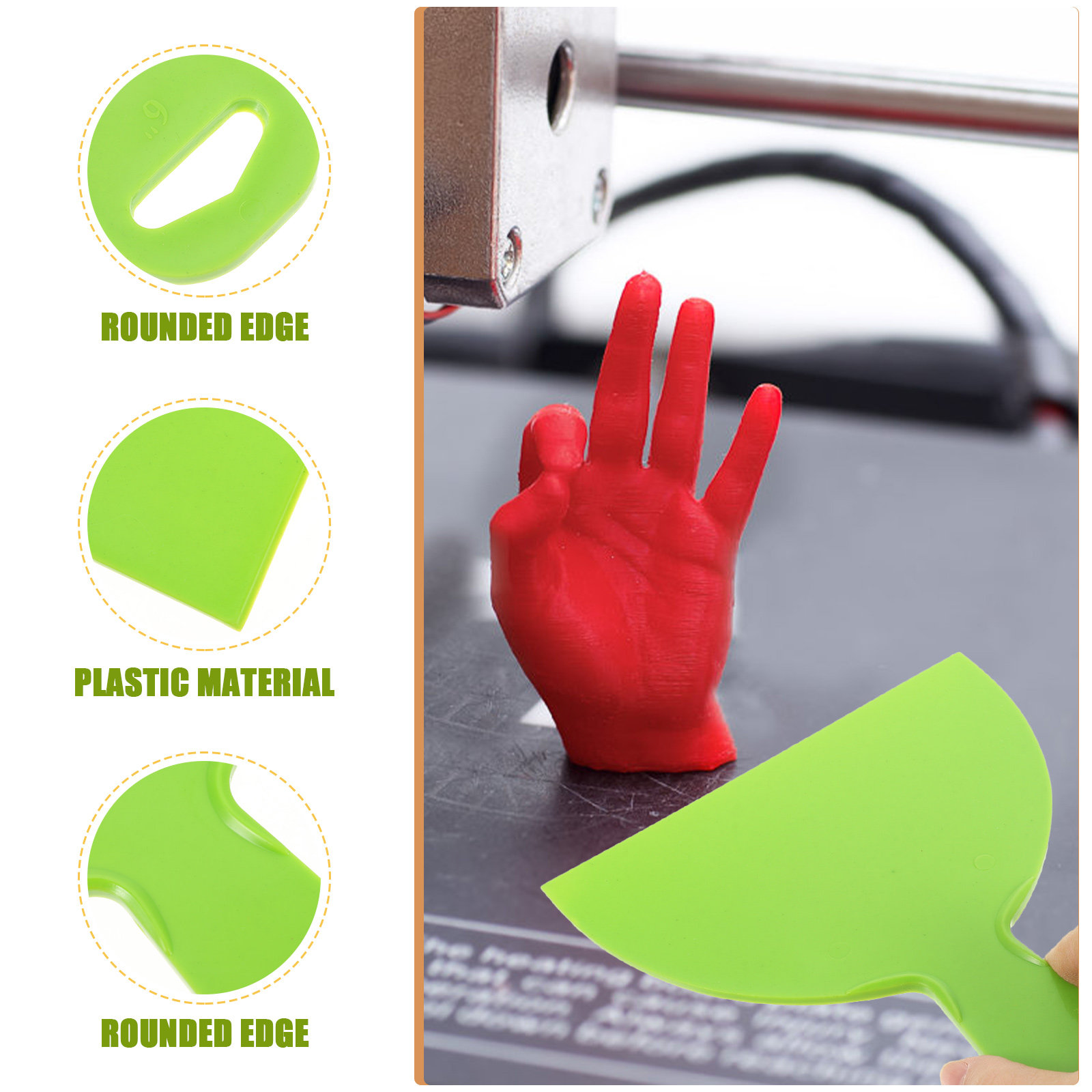 3-teiliges 3D-Druckwerkzeug-Se – Print Removal Spatula Bewertung und Preis