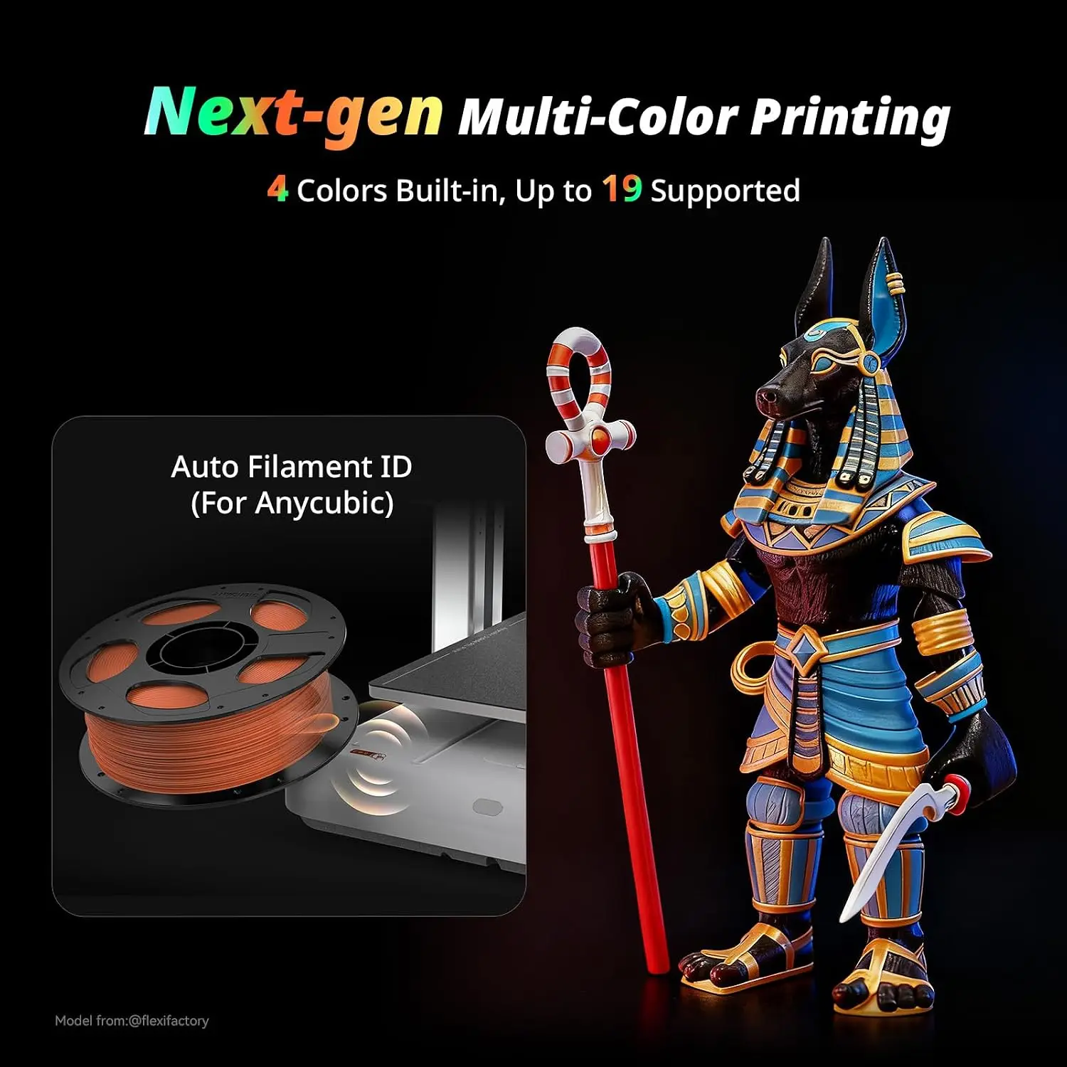 Kobra X Mehrfarben-3D-Drucker, – 3D Printing Ai Bewertung und Preis