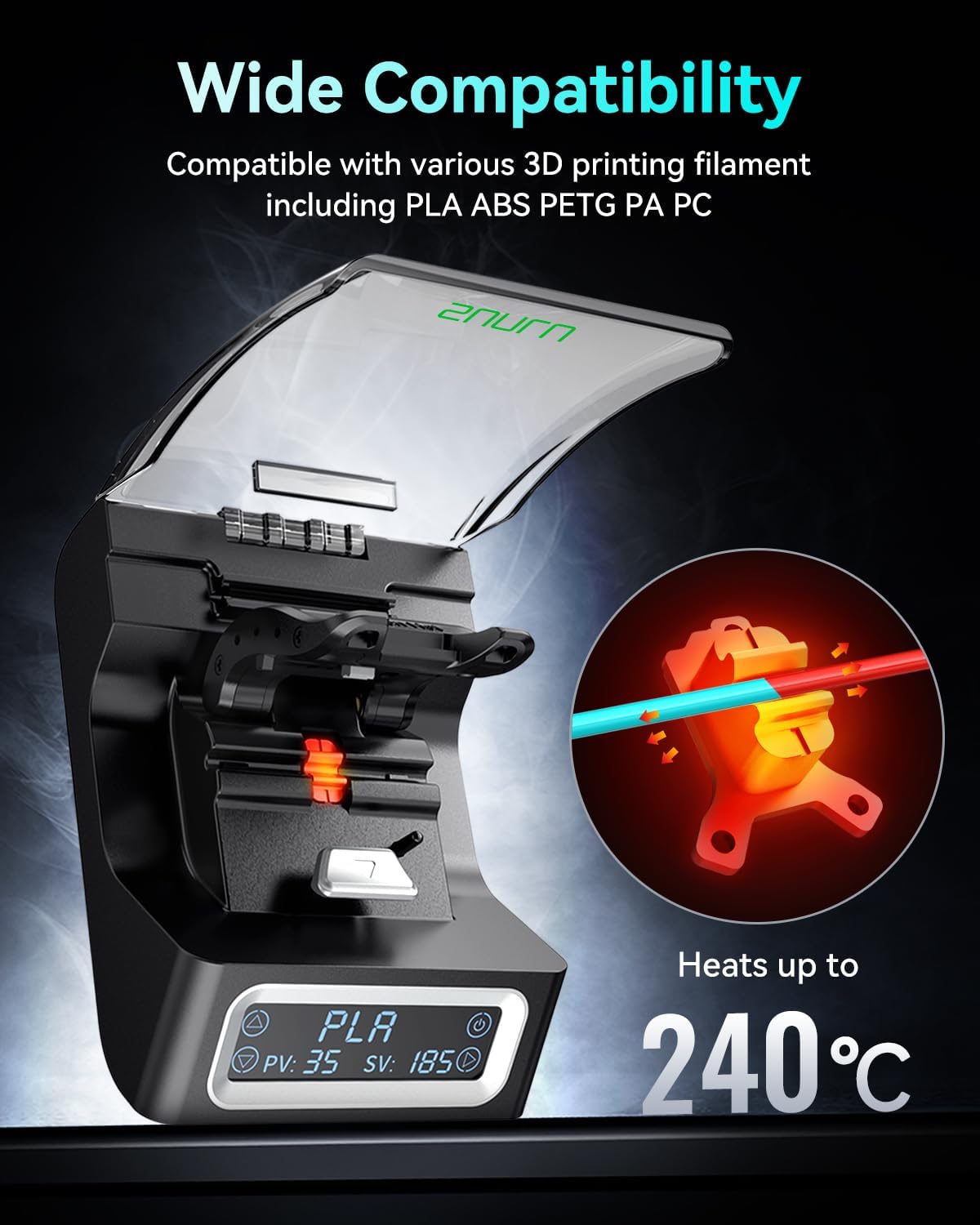 SUNLU FC01 Filament-Anschluss, – Petg Filament Bewertung und Preis