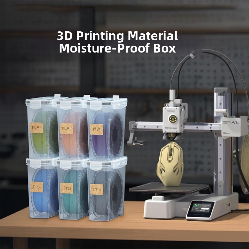Transparenter Filamentbehälter – 3D Printing With Pp Bewertung und Preis