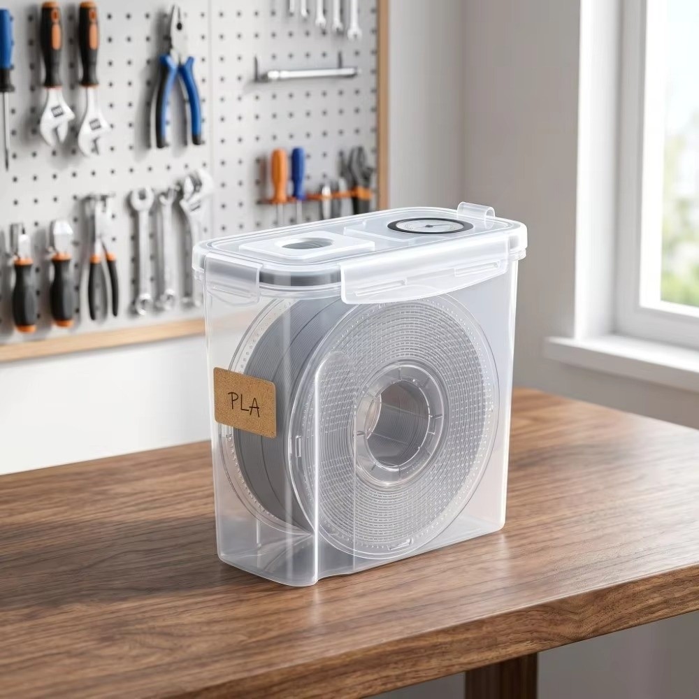 Transparenter Filamentbehälter – 3D Printing With Pp Bewertung und Preis